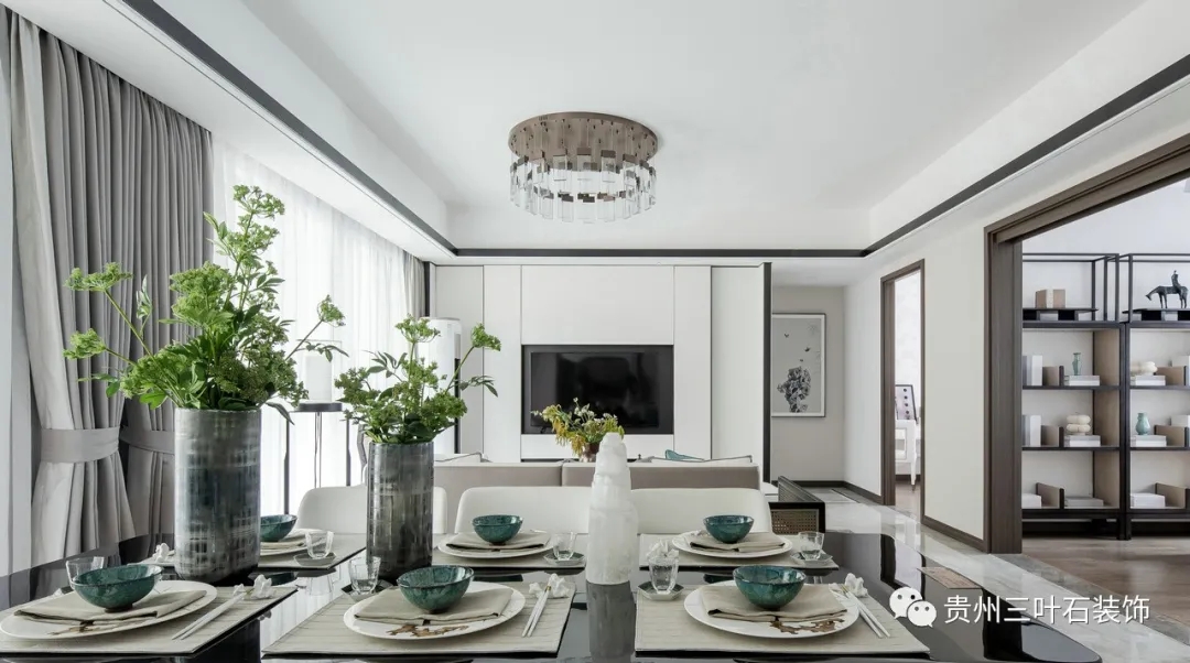 現(xiàn)代中式/東方氣韻，簡逸安然