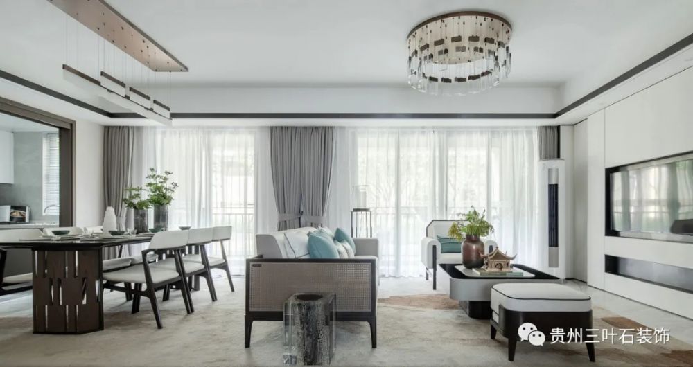 現(xiàn)代中式/東方氣韻，簡逸安然